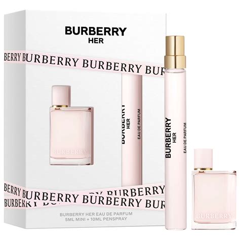 ebay burberry min-perfume|Burberry her perfume mini set.